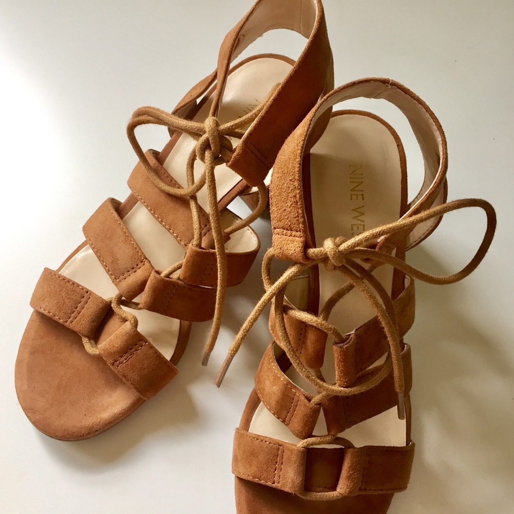 Nine West Lace Up Sandals